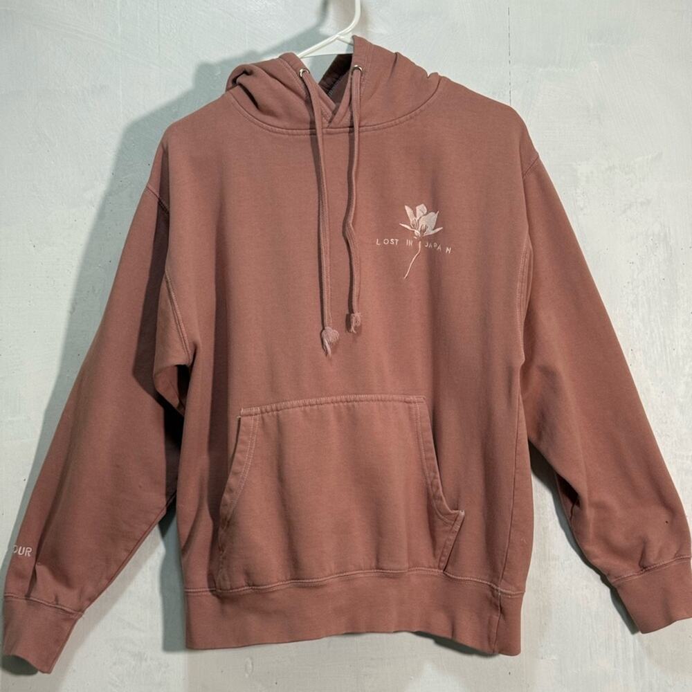 Shawn Mendes Lost in Japan 2019 Concert Tour Hoodie Sweatshirt Size M